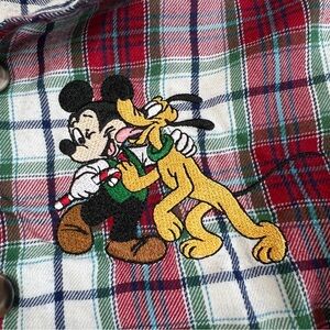 Mickey Mouse and Pluto Disney Holiday pajama set size 3